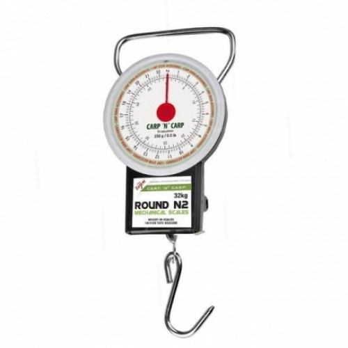 Mechaninės svarstyklės su metru Round N2 32kg
