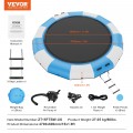 Pripučiamas batutas ant vandens 4700mm skersmens