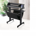 VEVOR vinilo pjaustytuvas, 720 mm vinilo ploteris, ploteris su LED ekranu, pusiau automatinė integruota optinė akis tiksliam nukreipimui