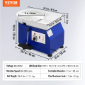 VEVOR keramikos žiedimo staklės 27,9 cm, su kojiniu pedalu, formavimo įrankiais, 350 W VEVOR keramikos žiedimo staklės 27,9 cm, su kojiniu pedalu, formavimo įrankiais, 350 W