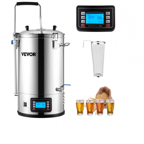 VEVOR elektrinė alaus gamybos sistema 30 l, viskas-viename