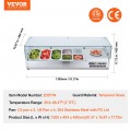 Salotų šaldytuvas kebabų - picų ruošimo stotis 55 inch
