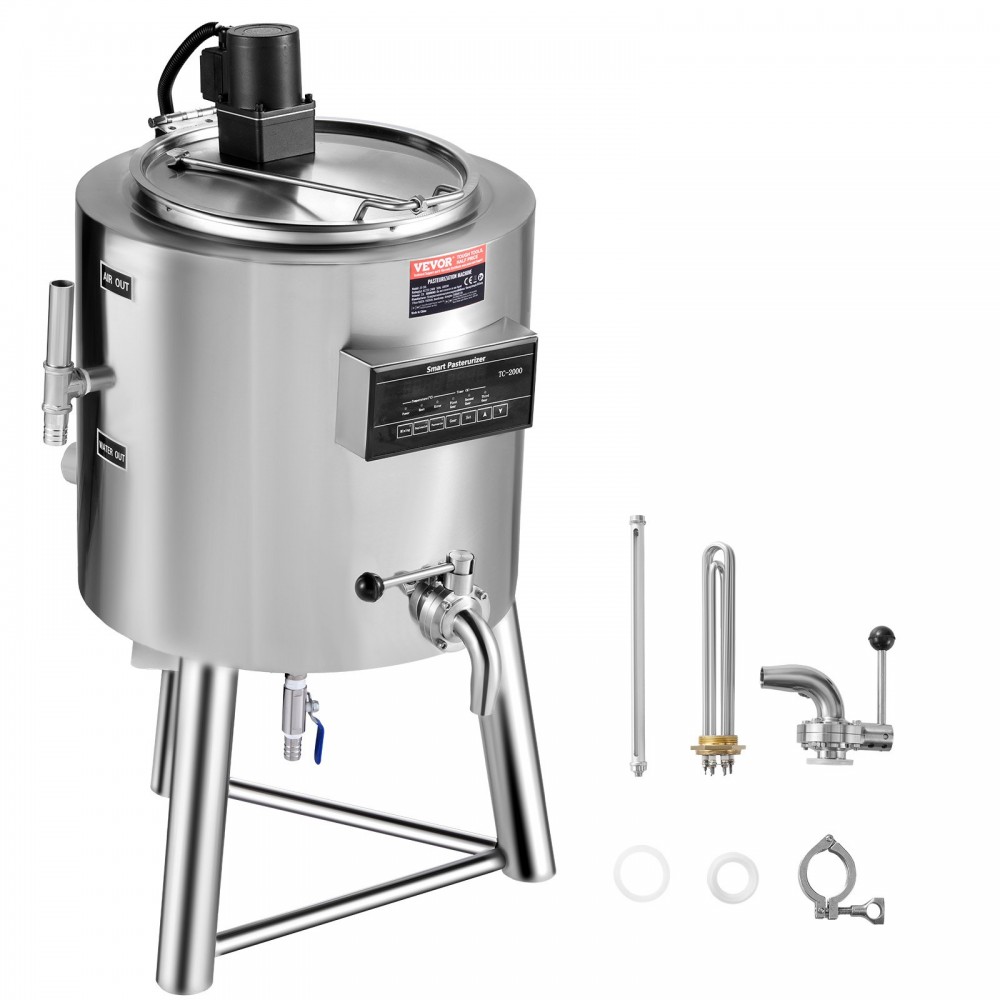 VEVOR Pieno pasterizavimo aparatas 30L VEVOR Pieno pasterizavimo aparatas 30L