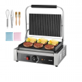 VEVOR komercinis Panini grilis, 2200 W elektrinė sumuštinių Panini kepyklėlė