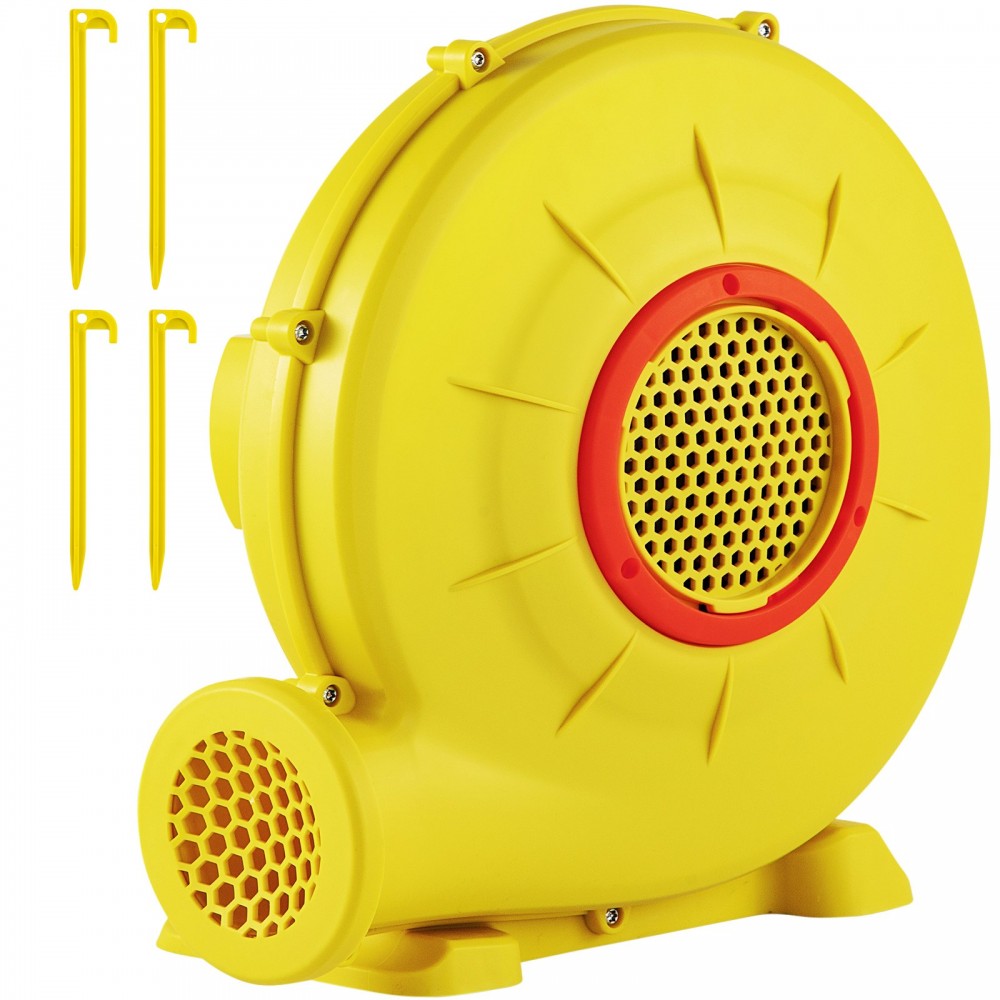 Pūstuvas pripučiamam batutui, 450 W, oro pompa, 450 m³/h Pūstuvas pripučiamam batutui, 450 W, oro pompa, 450 m³/h