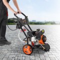 Benzininis plovimo įrenginys, 3950 PSI, 10 l/min., 2,6 GPM, su 5 antgalių rinkiniu Benzininis plovimo įrenginys, 3950 PSI, 10 l/min., 2,6 GPM, su 5 antgalių rinkiniu