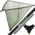 Karpinis graibštas NGT 42′ Landing Net & 2pc Carbon Handle