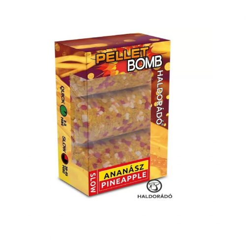 HALDORÁDÓ Pellet Bomb Slow – Ananasas