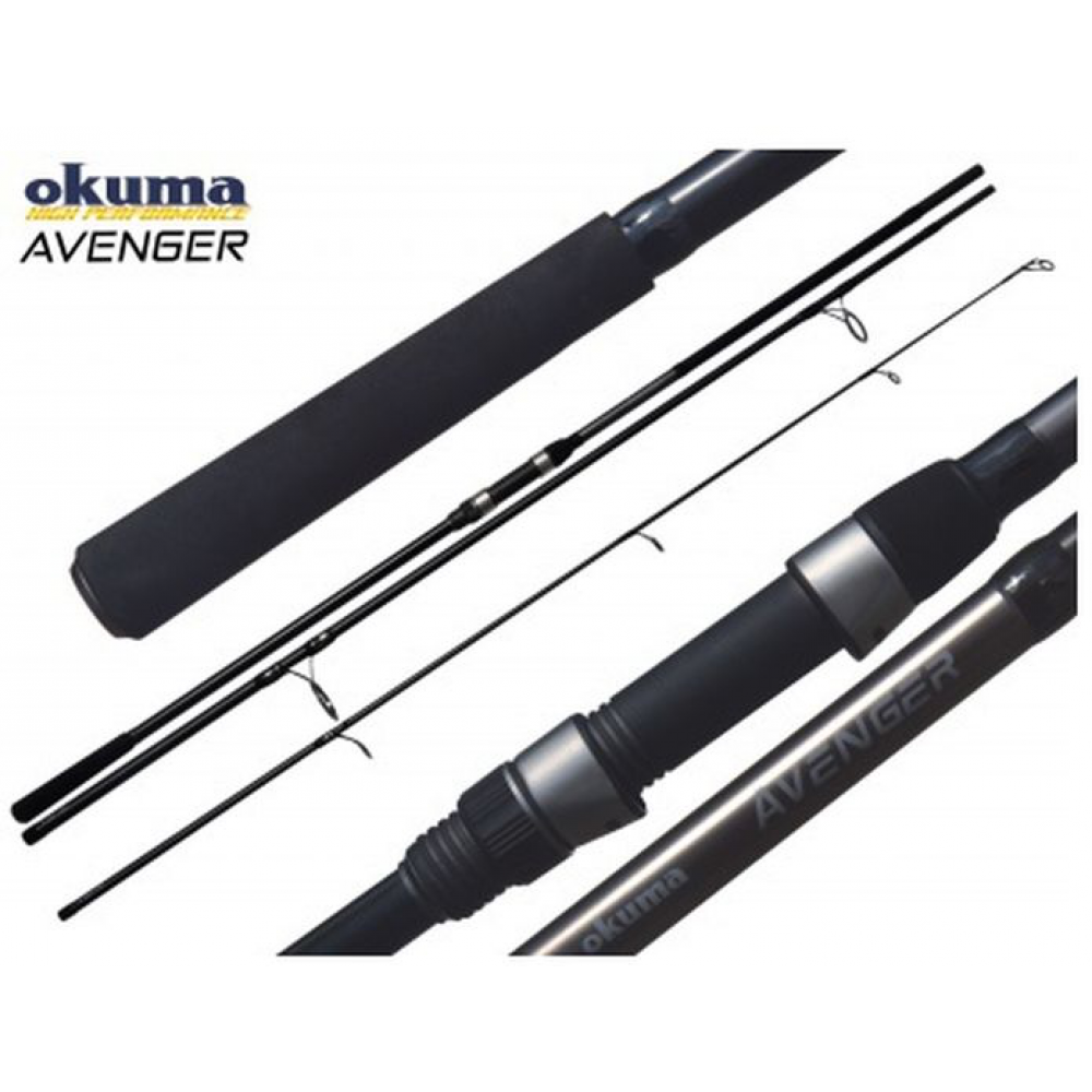 Karpinė meškerė Okuma Avenger Carp 12' 3.5lb Karpinė meškerė Okuma Avenger Carp 12' 3.5lb
