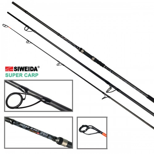 Karpinė meškerė Siweida SUPER CARP 3,60m 3,5Lbs (12kg)