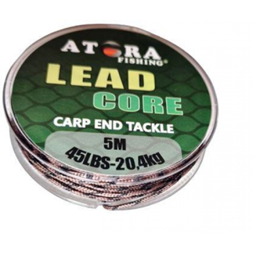Leadcoras 5m / 45lbs-20,4kg / Camo Brown