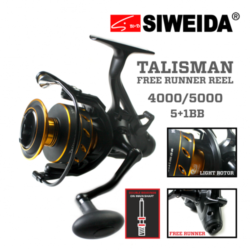 Ritė Siweida TALISMAN 5000 su „FREERUNNER“ funkcija
