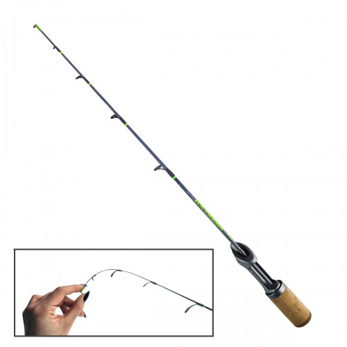 Žieminė meškerėlė IRON WOLF ICE CREEK 45cm medium HI CARBON