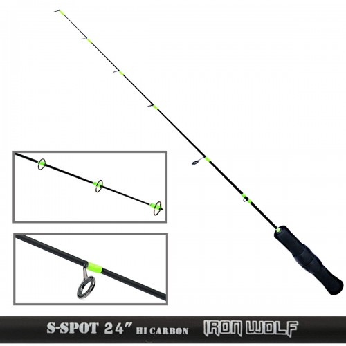 Žieminė meškerė S-SPOT 24″ HI Carbon