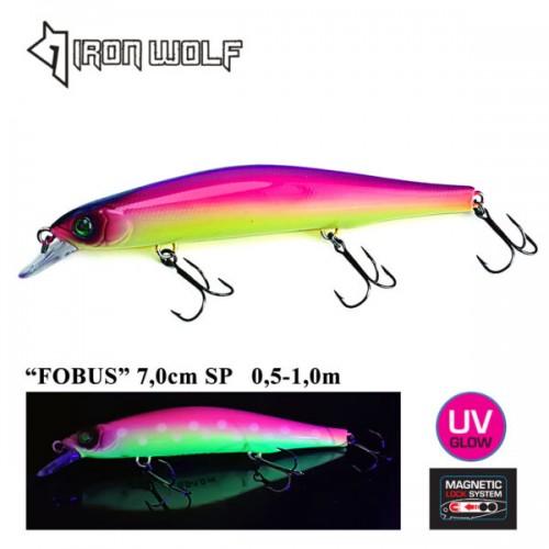 Vobleris IRON WOLF FOBUS Q