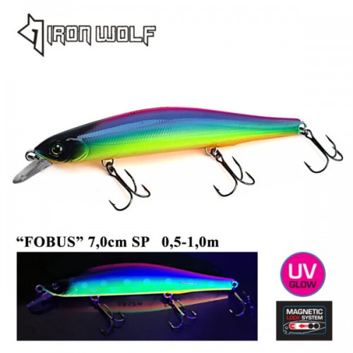 Vobleris IRON WOLF FOBUS U