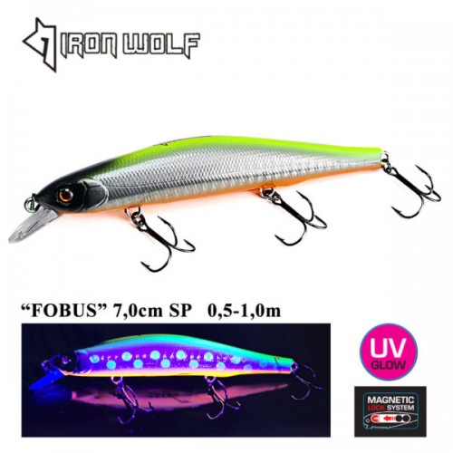 Vobleris IRON WOLF FOBUS W