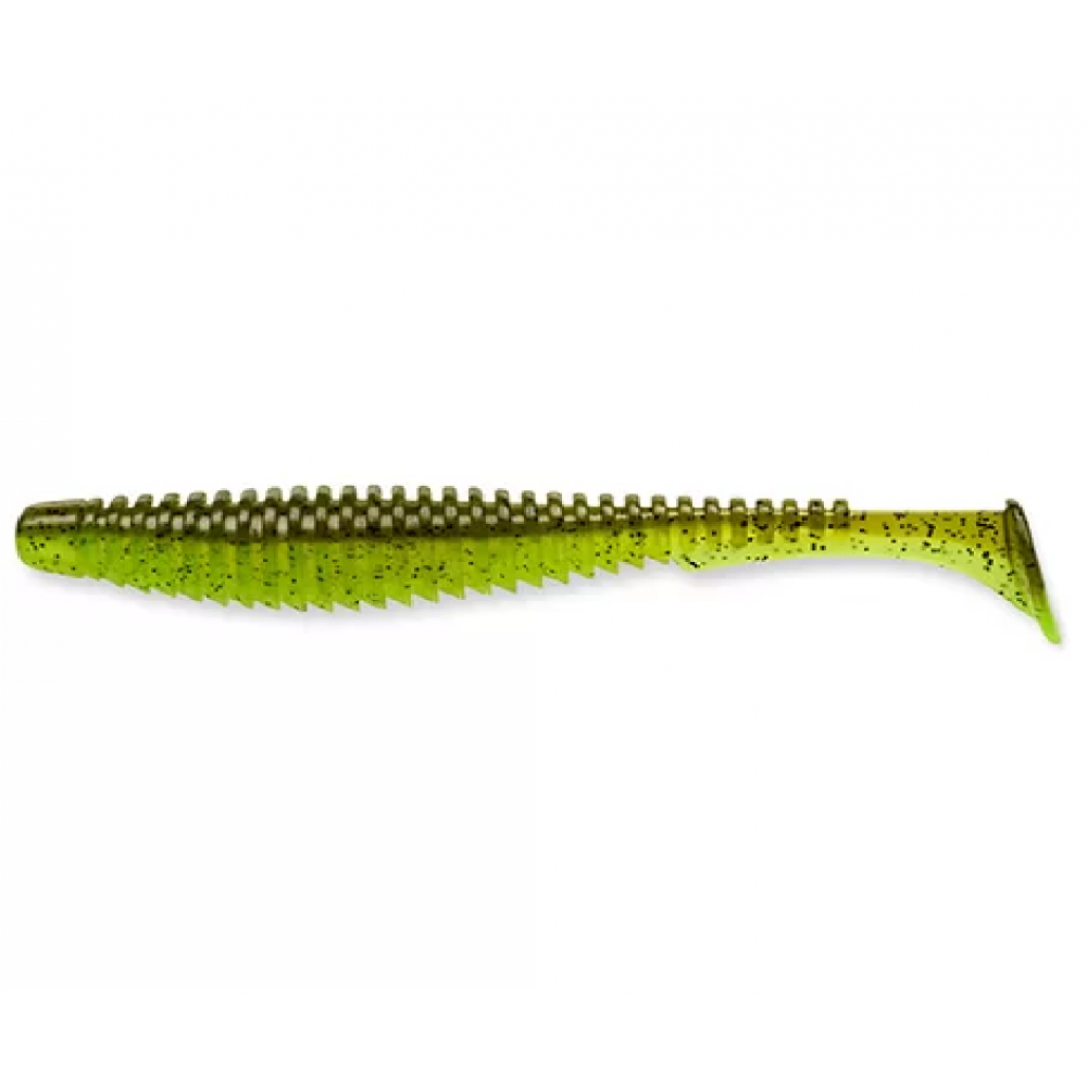 Silikoninis masalas Fishup U-Shad 4″ 204 Green Pumpkin/Chartreuse Silikoninis masalas Fishup U-Shad 4″ 204 Green Pumpkin/Chartreuse
