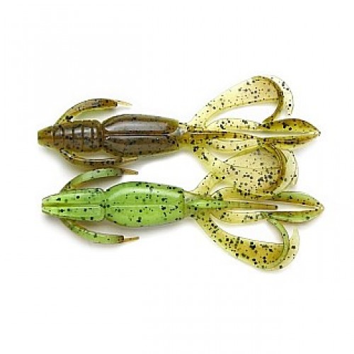 KEITECH Crazy Flapper 2,4" 401T Green Pumpkin Chartreuse