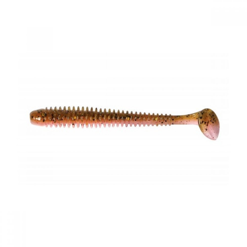 Keitech Swing Impact 3.5" LT#52 LT Green Pumpkin Pink Keitech Swing Impact 3.5" LT#52 LT Green Pumpkin Pink