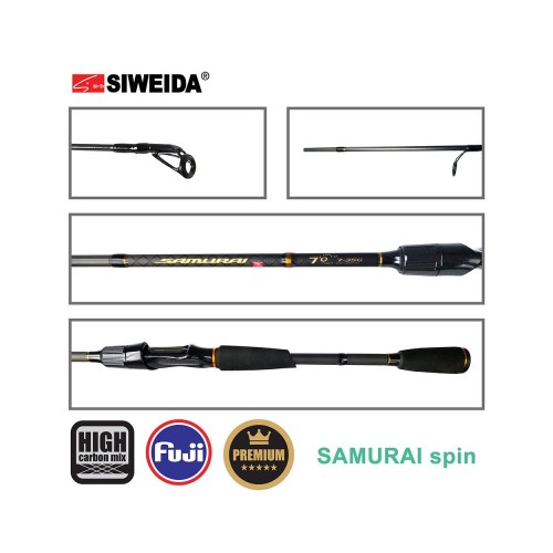 Spiningas Siweida Samurai – 285cm 5-28g