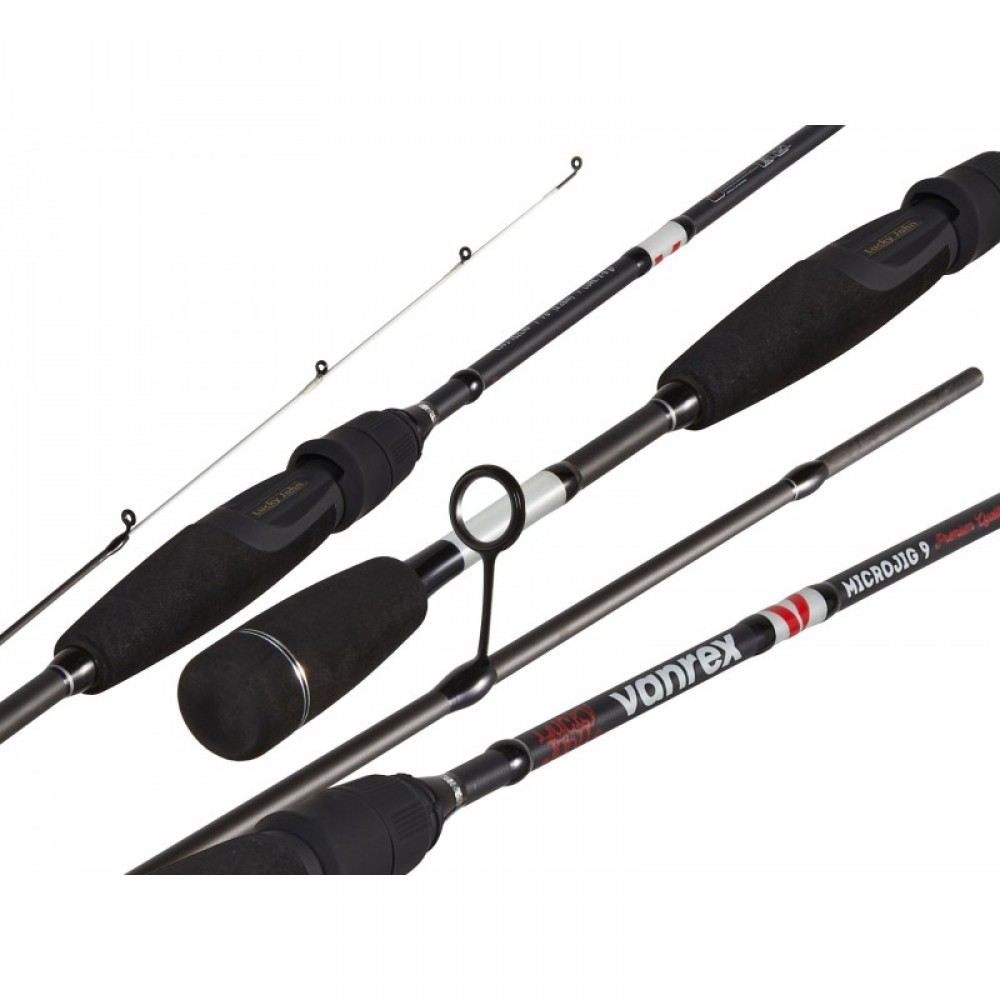 Spiningas Lucky John Vanrex Microjig 2.13m 2-9gr Spiningas Lucky John Vanrex Microjig 2.13m 2-9gr