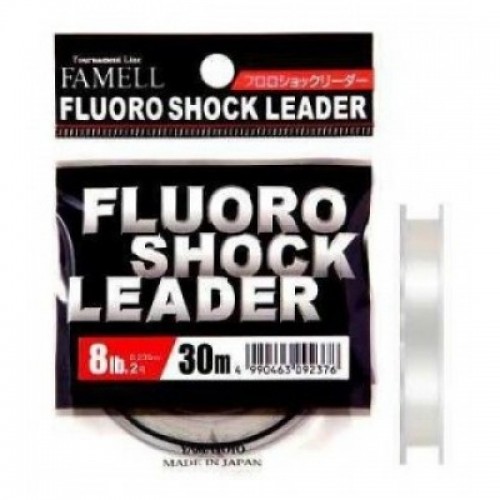 YAMATOYO Pavadėlinis Valas Famell Fluoro Shock Leader