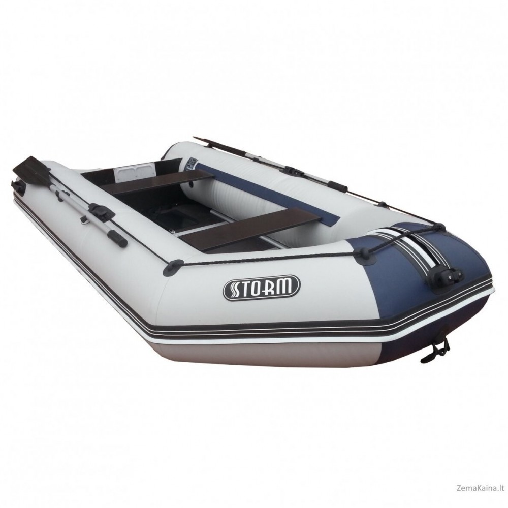Valtis AQUA STORM Stk-380 ( balta/mėlyna ) Valtis AQUA STORM Stk-380 ( balta/mėlyna )